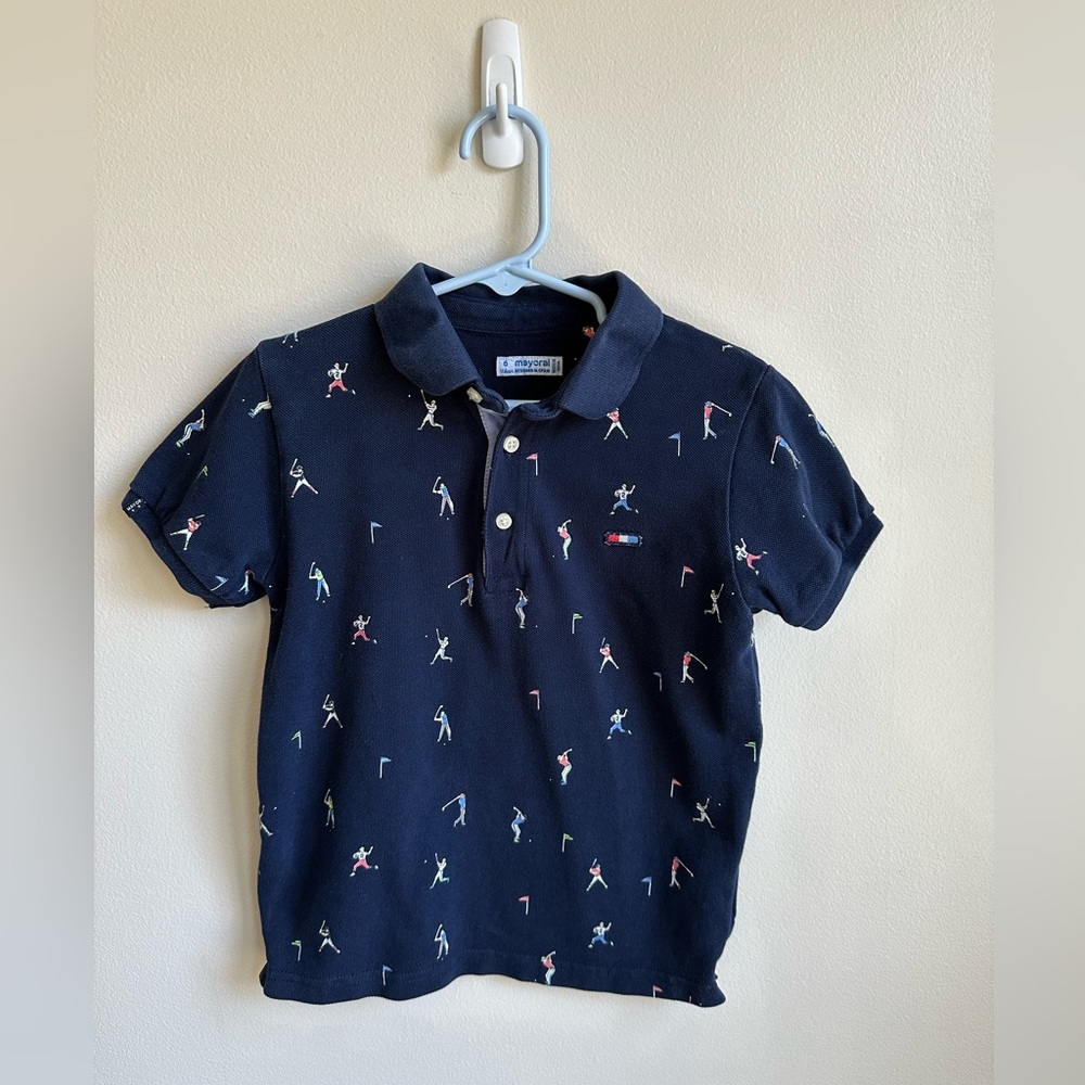 Mayoral Boy Polo - Baseball and Golf Theme (6)